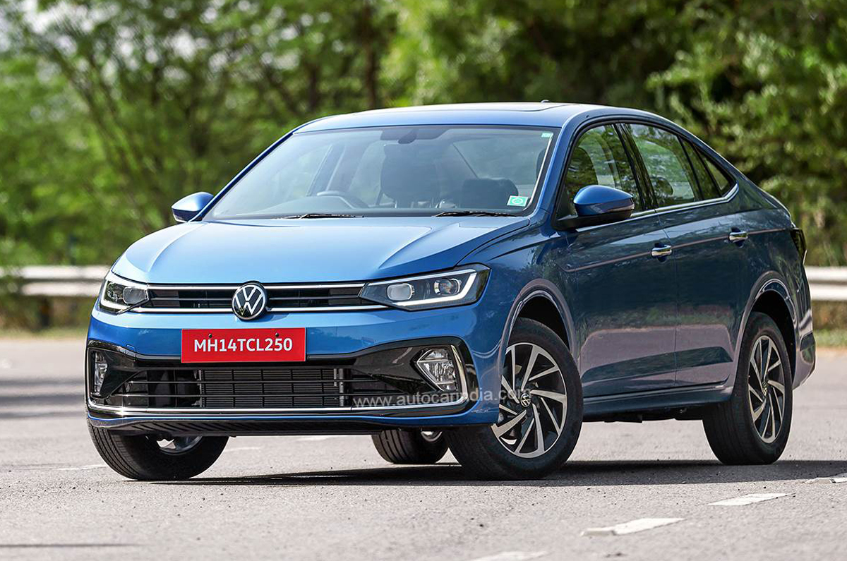 Volkswagen Virtus 1.0-TSI front quarter